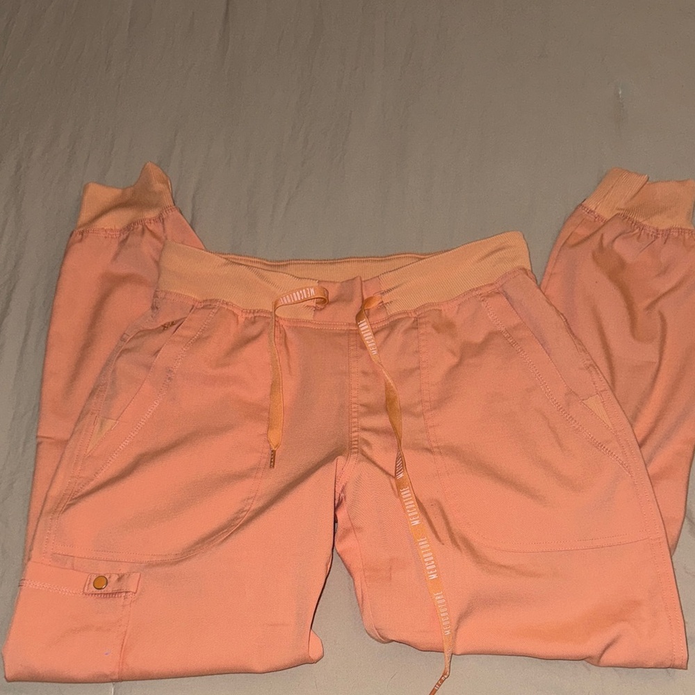 Med Couture Apricot Jogger Pants